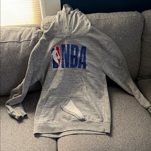 NBA Gray Hoodie with Logo